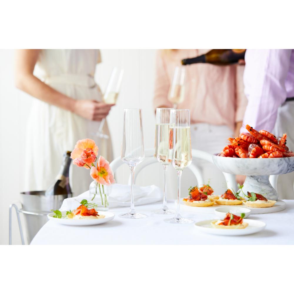 Stanley Rogers Barossa 6 Piece Champagne Flute Set