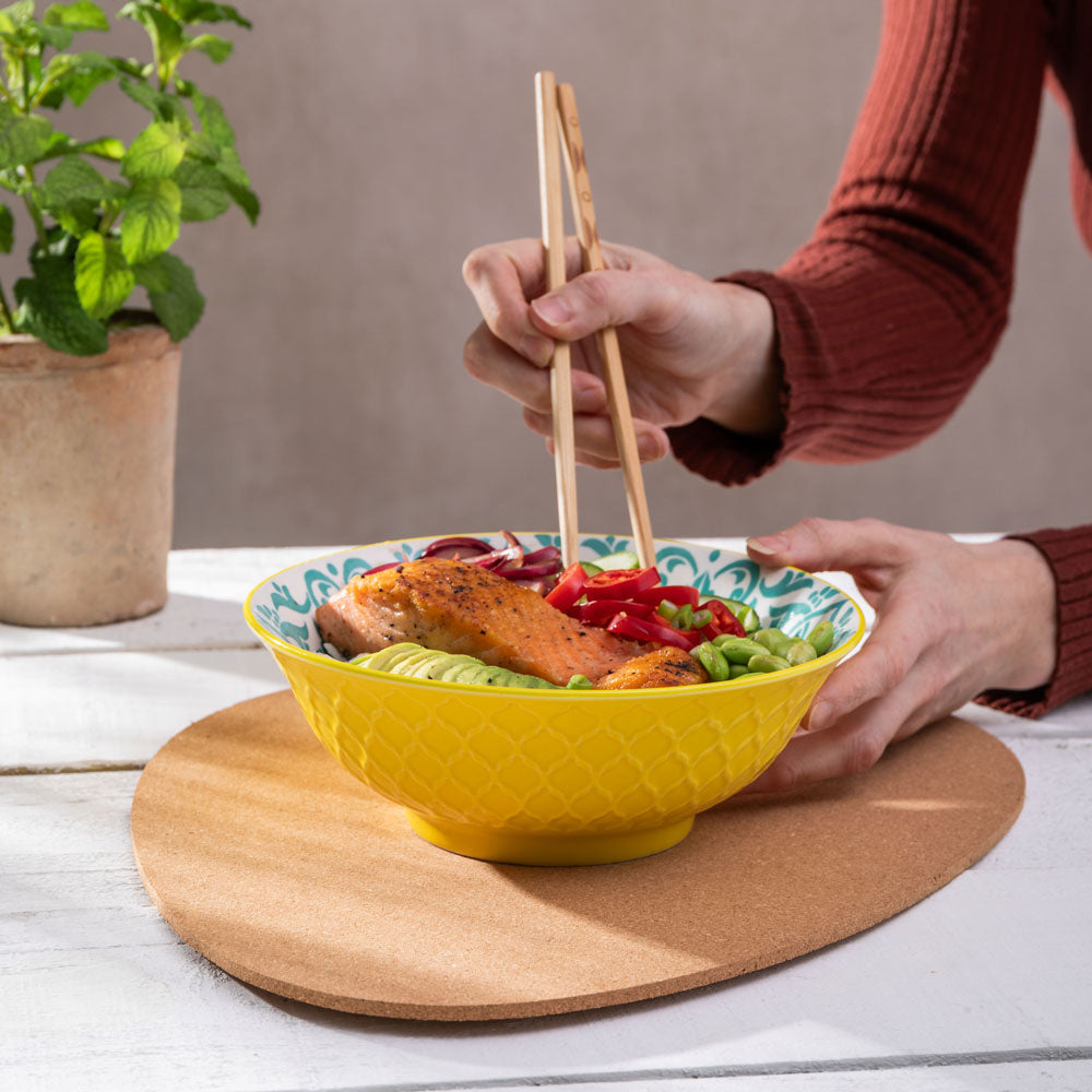Mikasa Glazed Stoneware Ramen Bowl