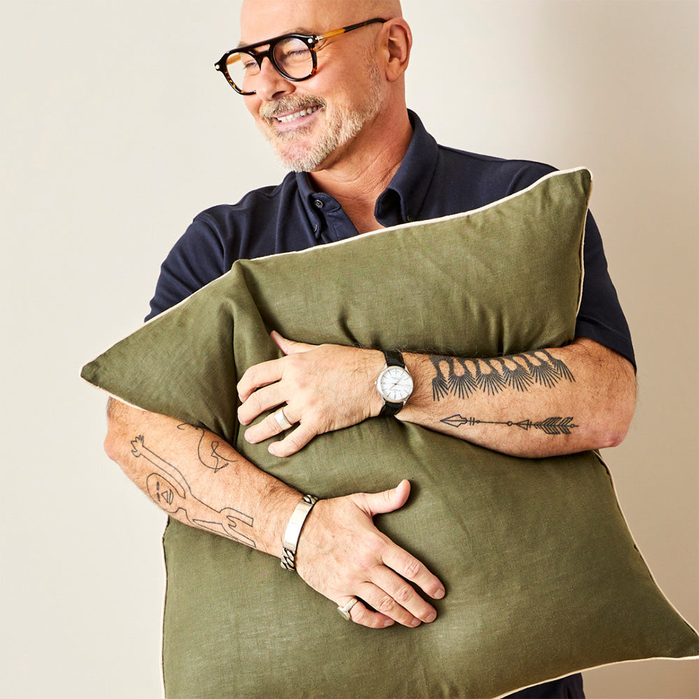 Neale Whitaker Avoca Hemp European Pillowcase