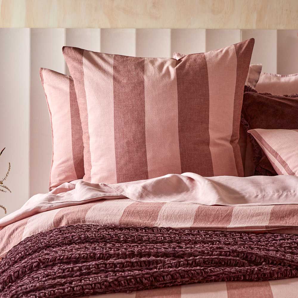 MyHouse Lena European Pillowcase Rose