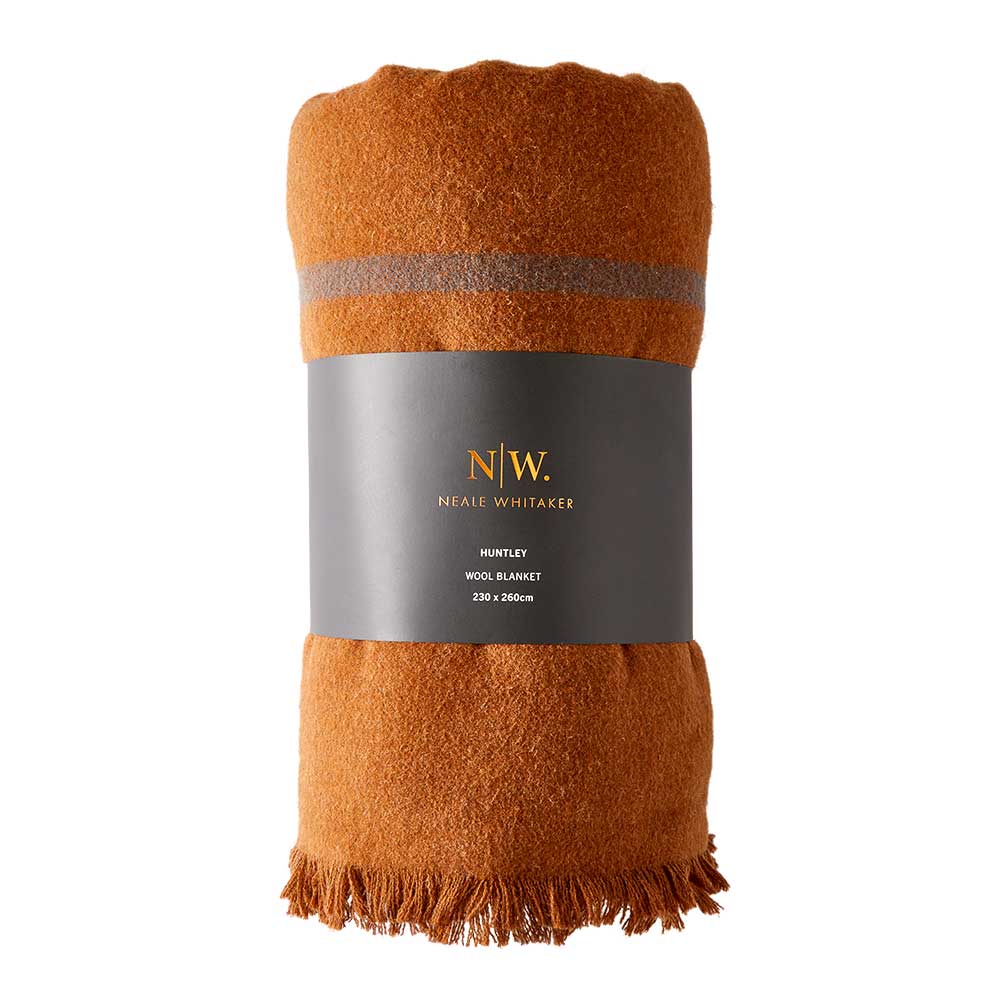 Neale Whitaker Huntley Wool Blend Blanket