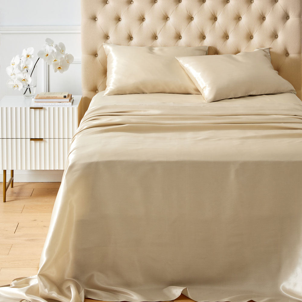 Adorn Living Satin Sheet Set