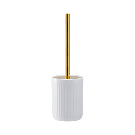 MyHouse Ribbed Toilet Brush White