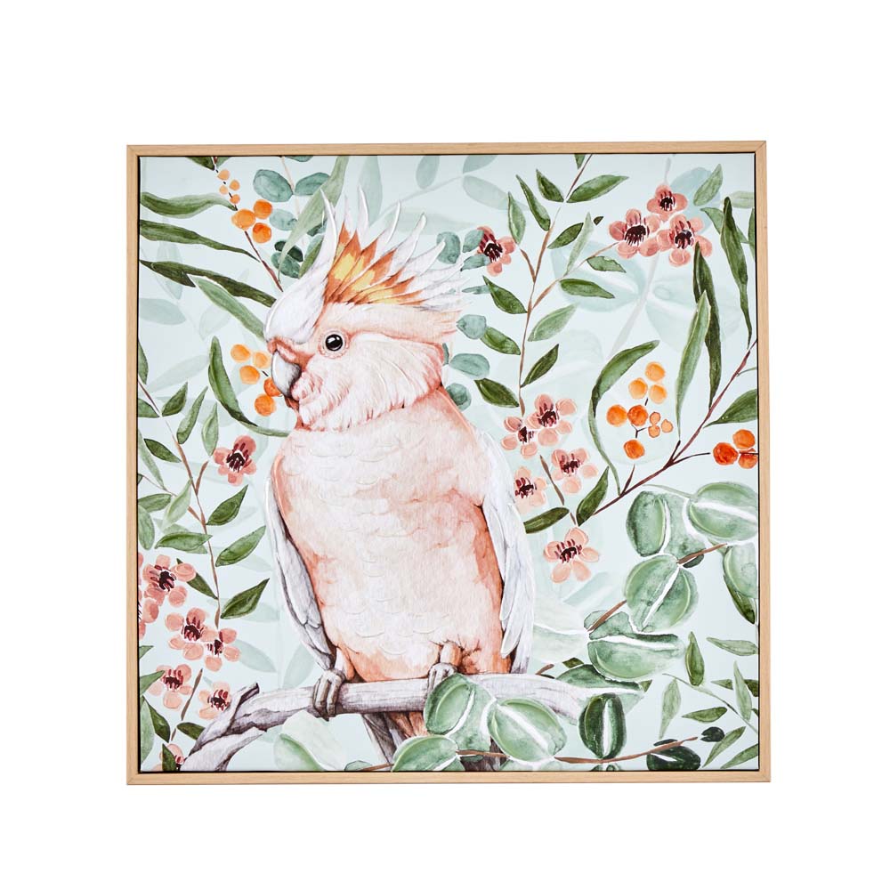 MyHouse Native Bird Wall Art 50x50cm
