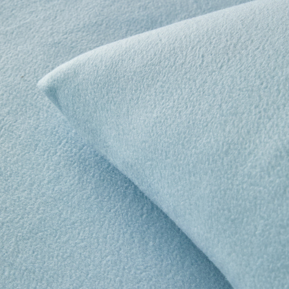 MyHouse Cosy Cuddle Fitted Sheet Set King Blue Clearance