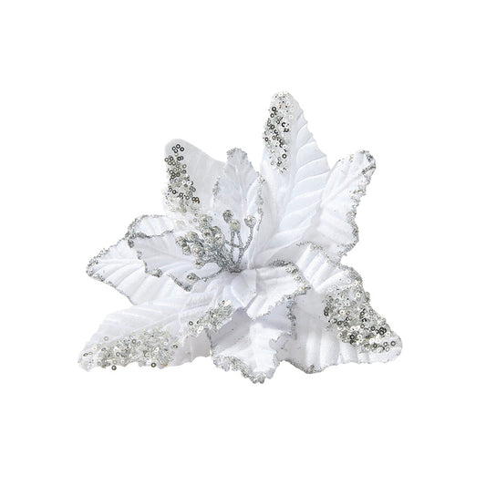 MyHouse Glitter Poinsettia