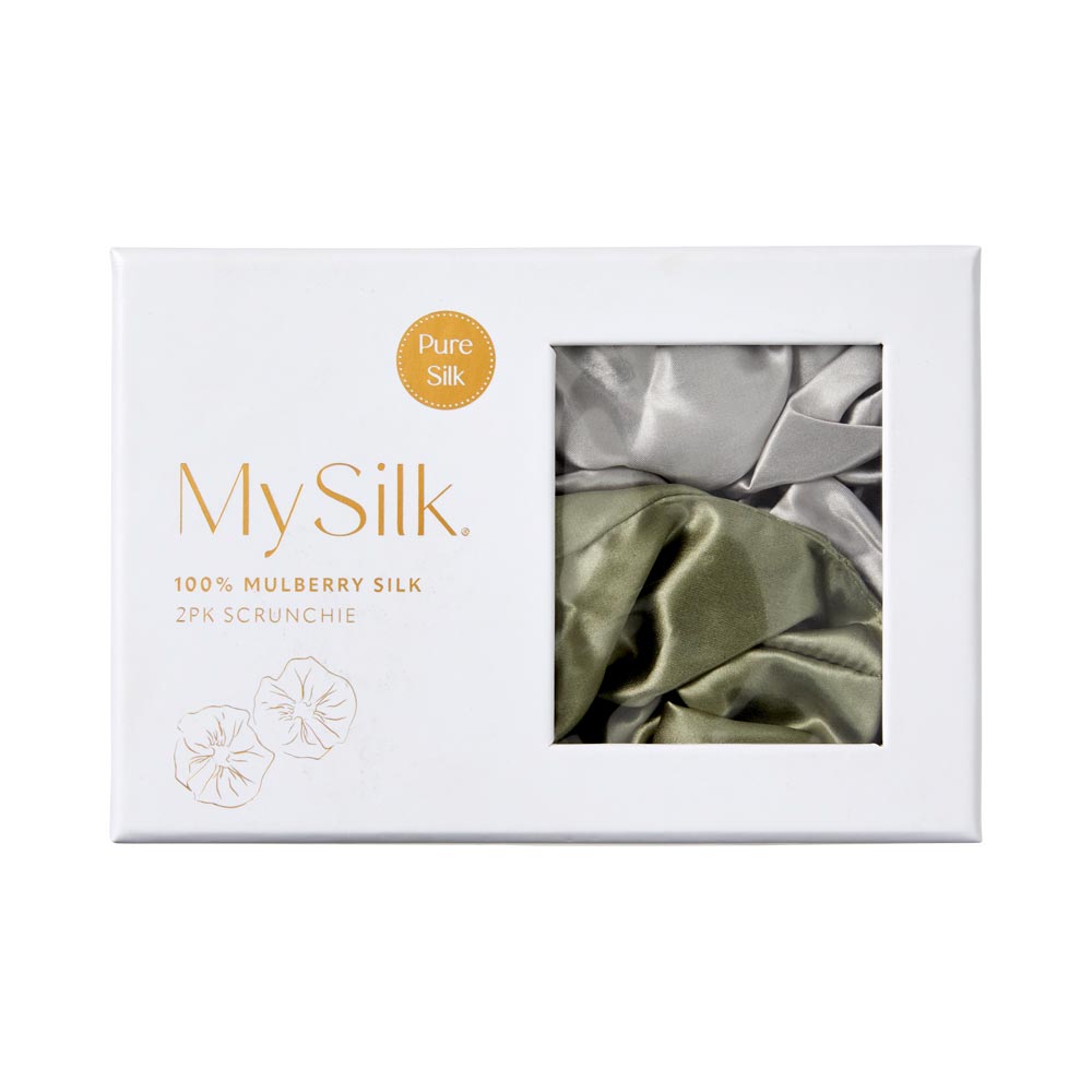 MySilk Silk Scrunchie 2 Pack