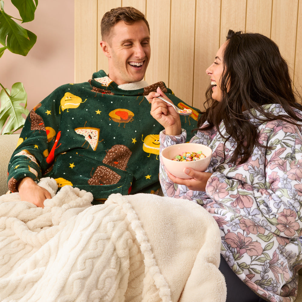 MyHouse Cosy Sherpa Hooded Blanket