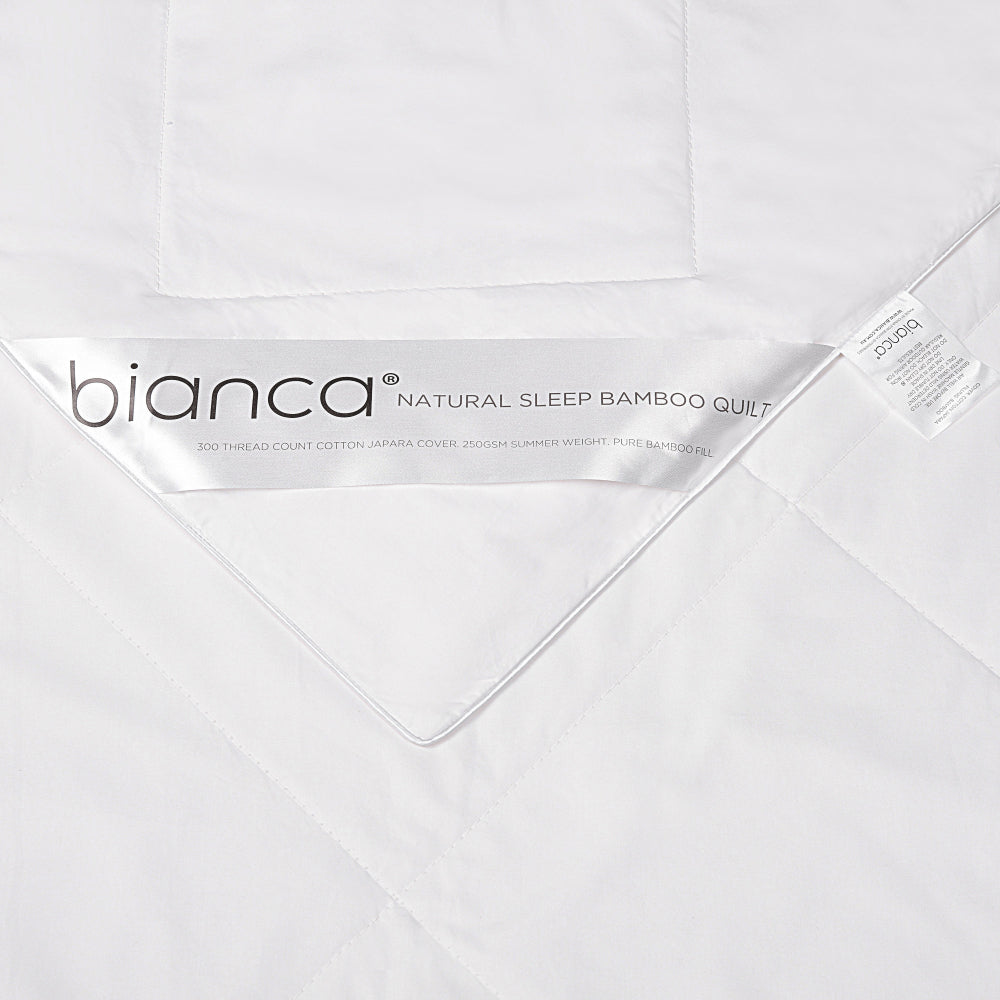 Bianca Natural Sleep Bamboo Quilt