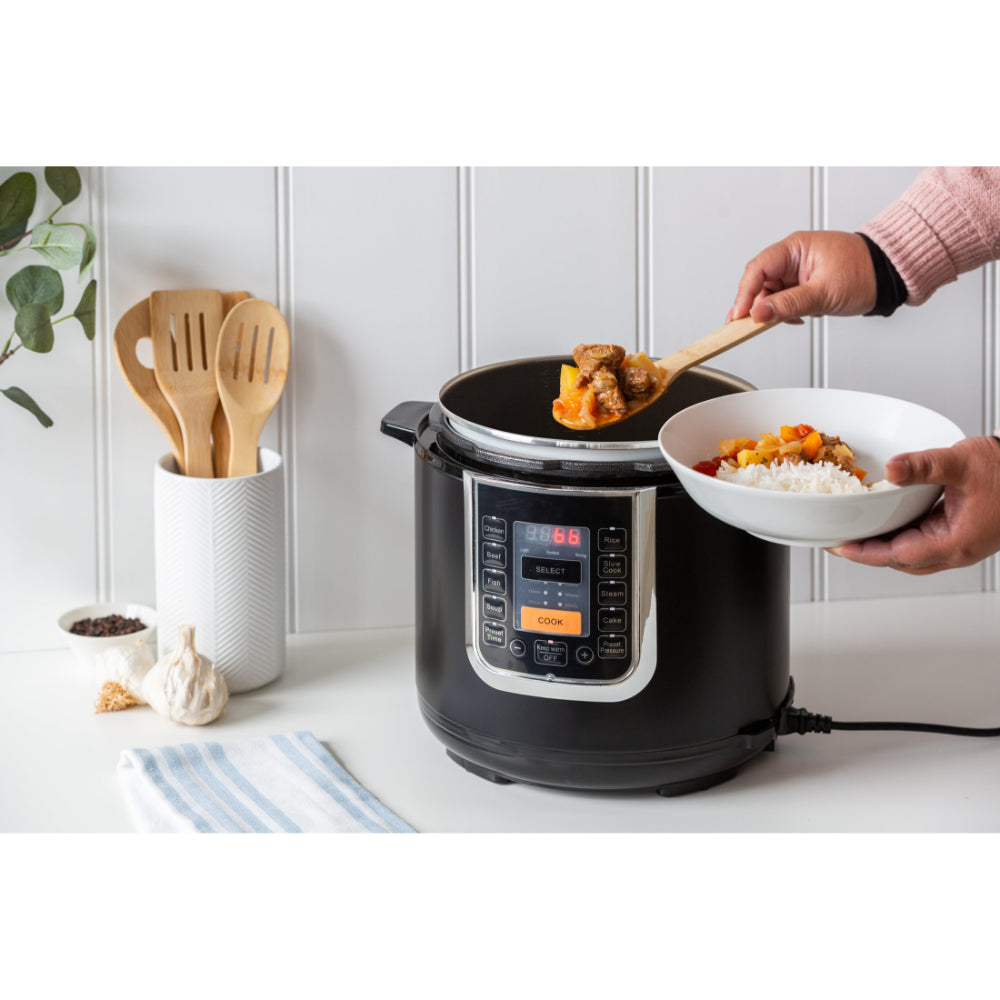 Healthy Choice Ceramic Coated PFAS Free Automatic Pressure Cooker 6L