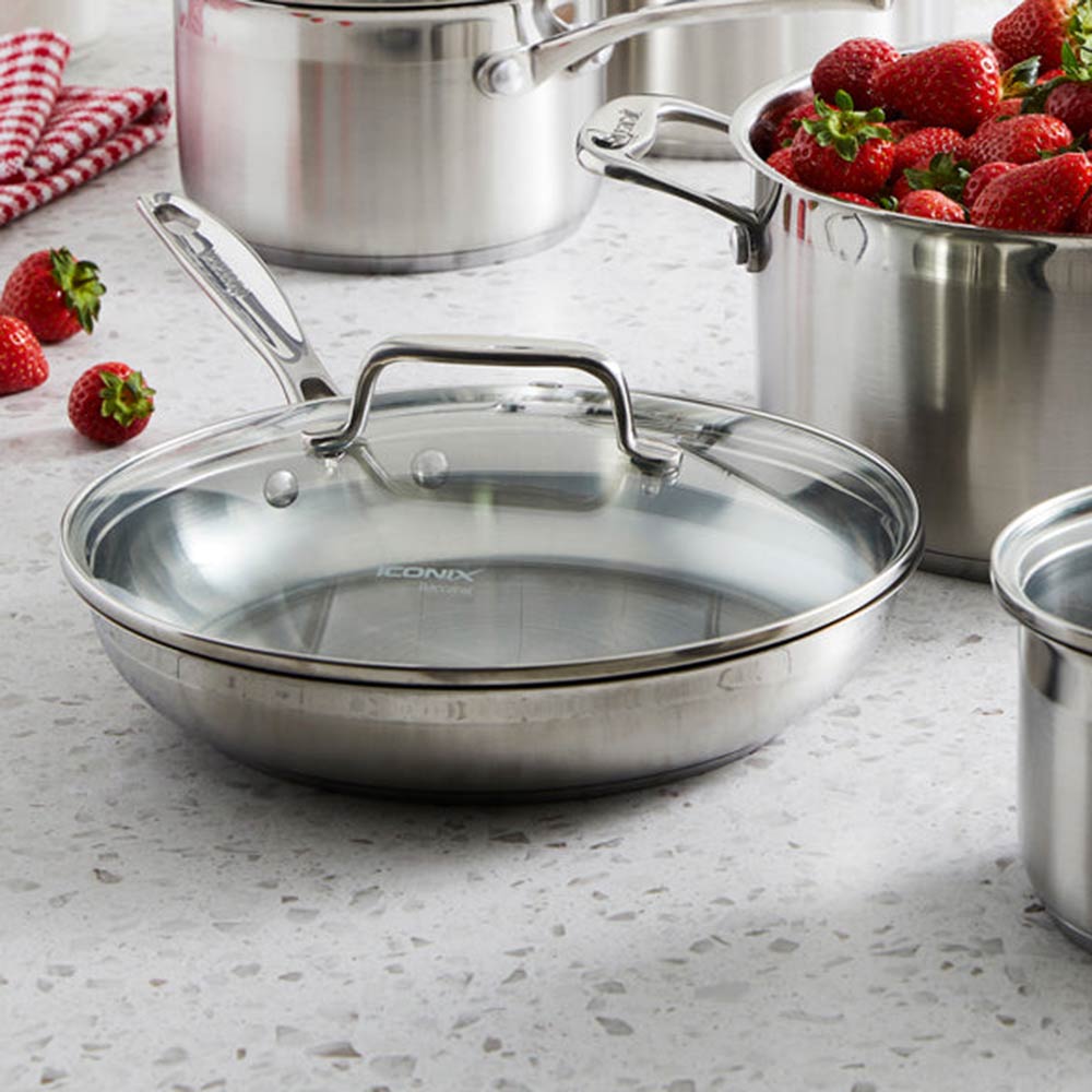 Baccarat iconiX Stainless Steel Frypan 24cm without lid at House