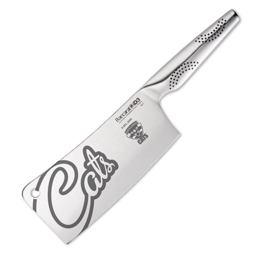 Baccarat iD3 Cleaver 17.5cm AFL Geelong Cats at House
