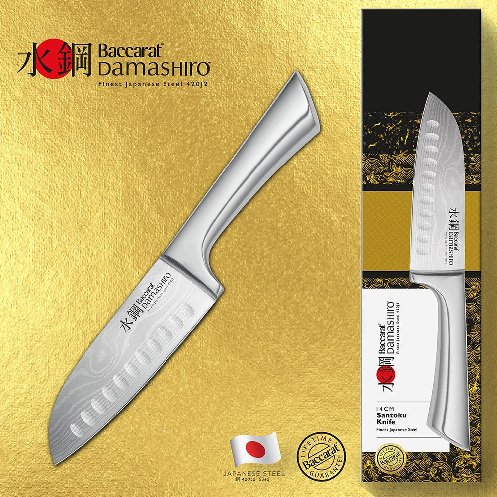 Baccarat Damashiro Santoku Knife 14cm