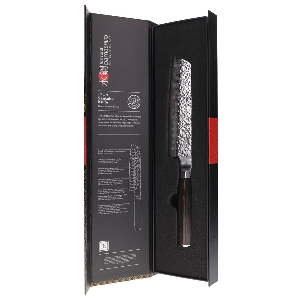 Baccarat Damashiro EMPEROR Santoku Knife 17cm