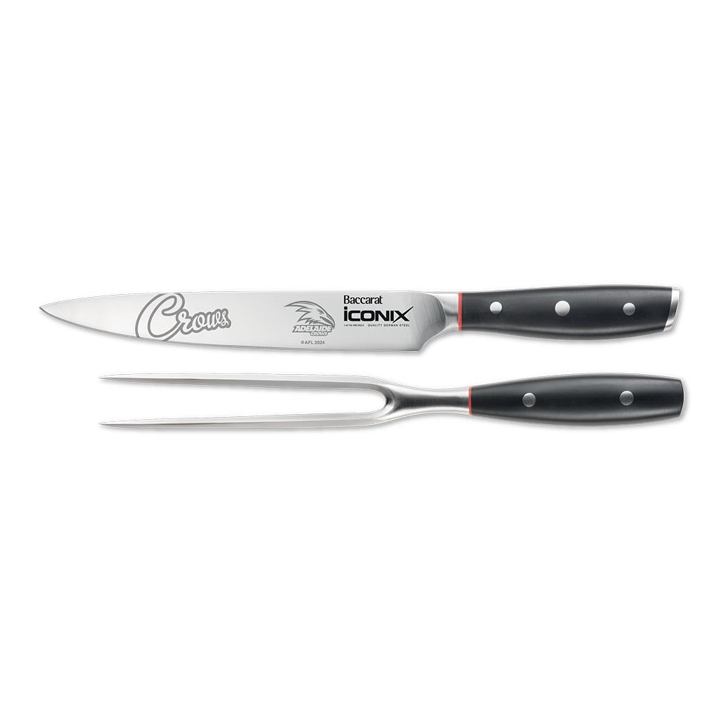 Baccarat iconiX Carving Knife Set Adelaide Crows