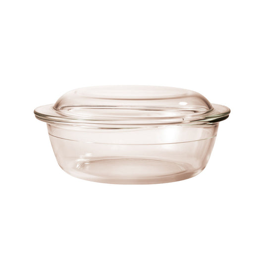 OvenBake Round Casserole with Lid 3L