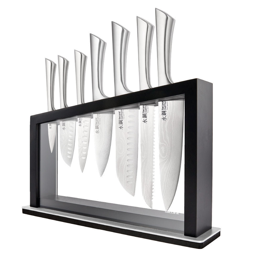 Baccarat Damashiro Satori 8 Piece Knife Block