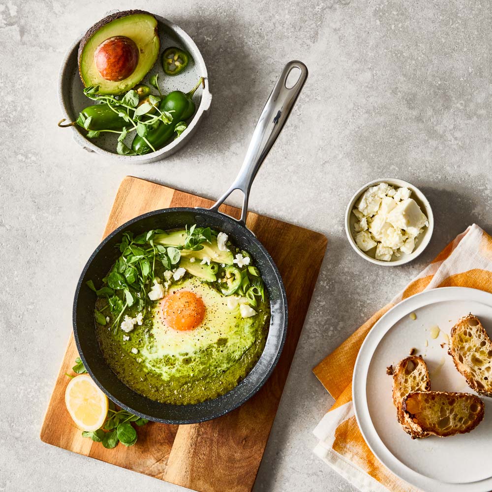 Baccarat GREEN STONE Frypan 20cm