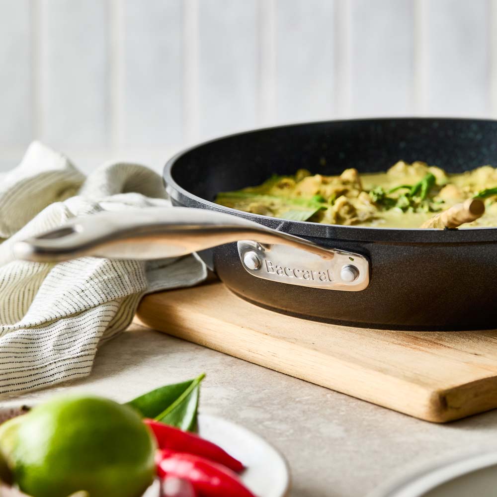 Baccarat GREEN STONE Frypan 28cm