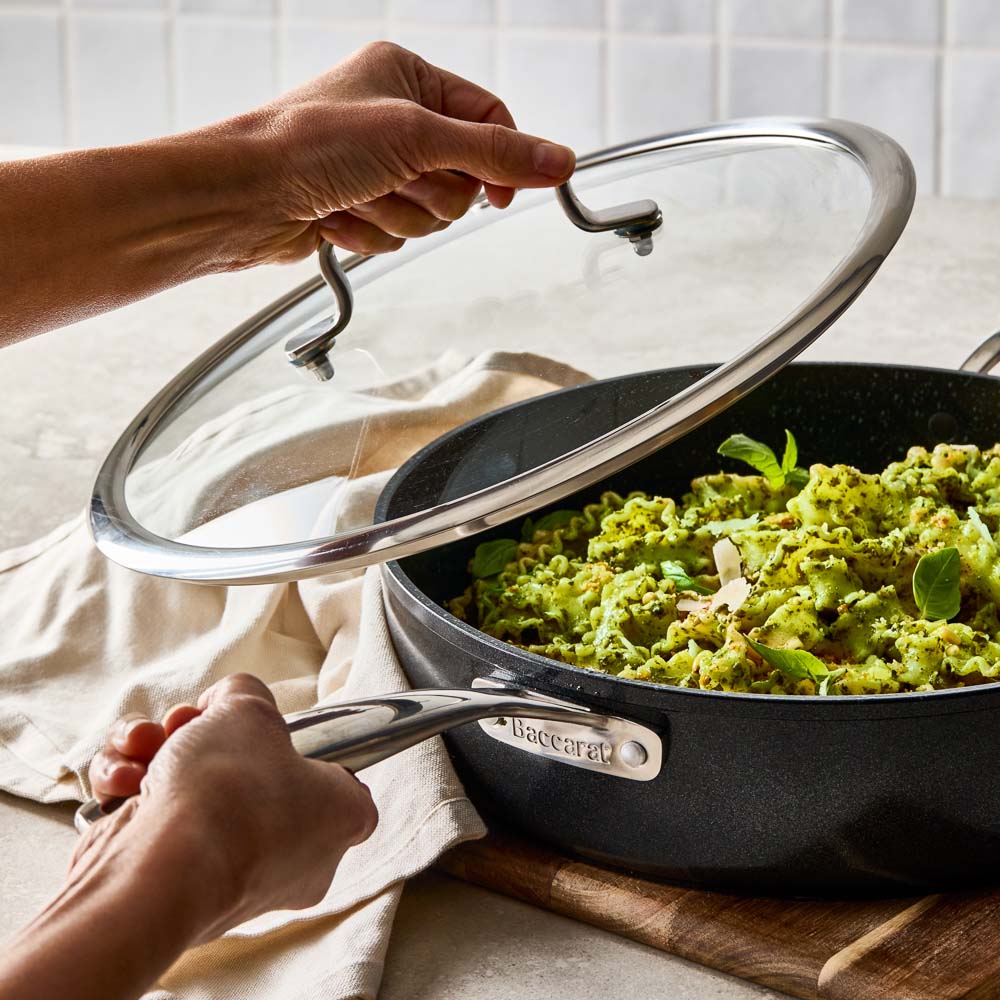 Baccarat GREEN STONE Chef Pan 28cm