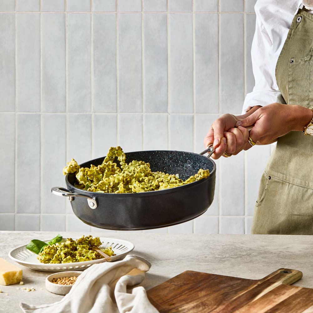 Baccarat GREEN STONE Chef Pan 28cm