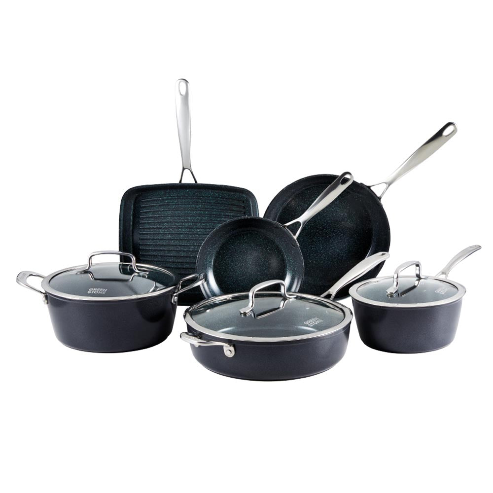 Baccarat GREEN STONE 6 Piece Cookware Set at House