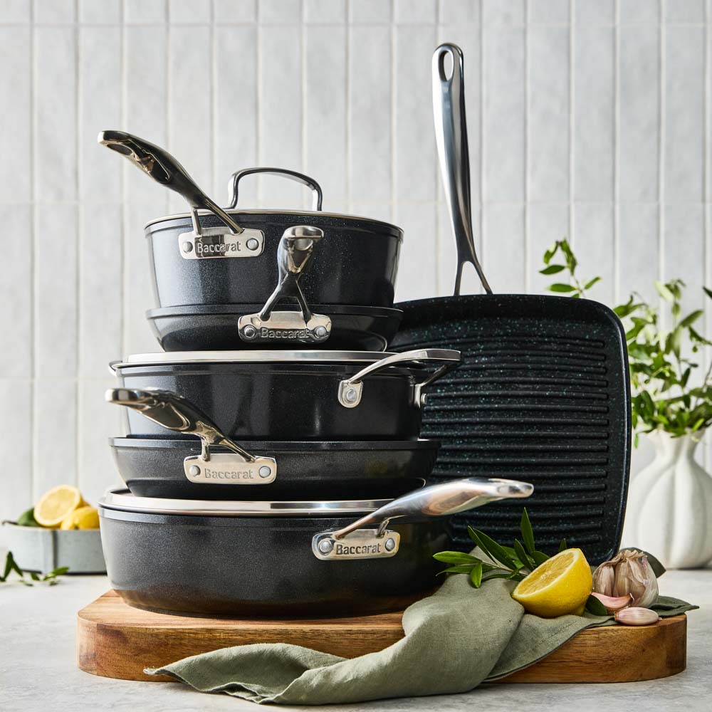 Baccarat GREEN STONE 6 Piece Cookware Set at House