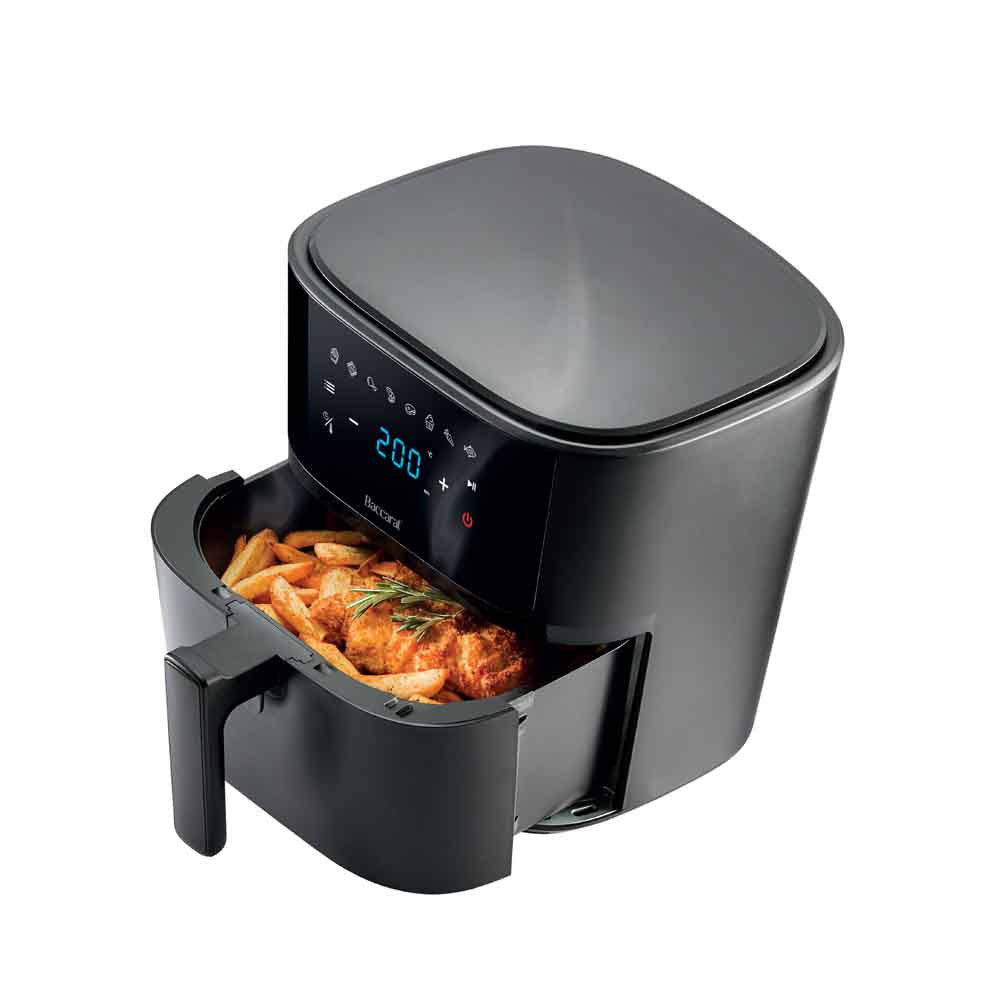 Baccarat The Healthy Fry Compact Air Fryer 5.7L Black