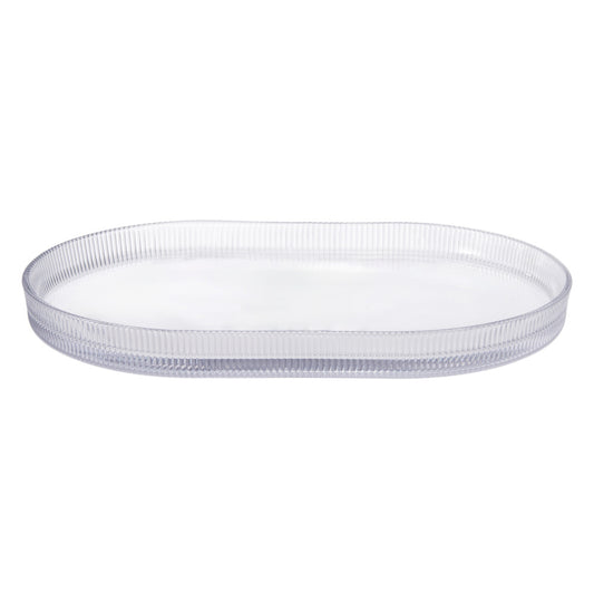 Alex Liddy Pave Ribbed Oval Platter 38cm