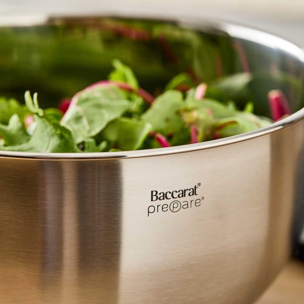 Baccarat Prepare Set of 3 Mixing Bowls with Lids at House