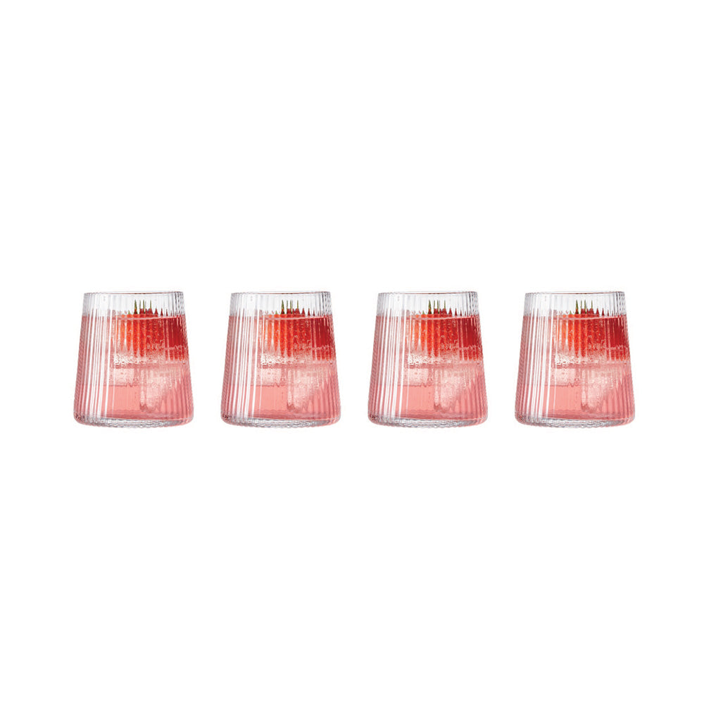 Alex Liddy Mode Set of 4 Tumbler Glasses 270ml