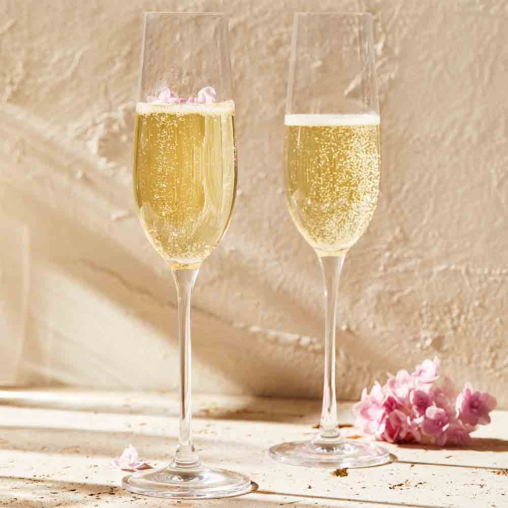 Alex Liddy Aquis Set of 2 Champagne Glasses 235ml