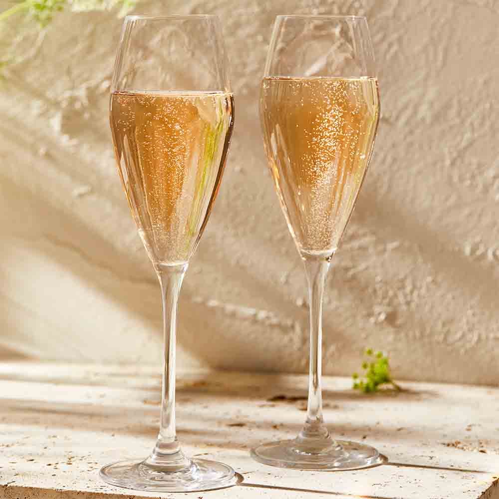 Alex Liddy Aquis Set of 2 Prosecco Glasses 270ml