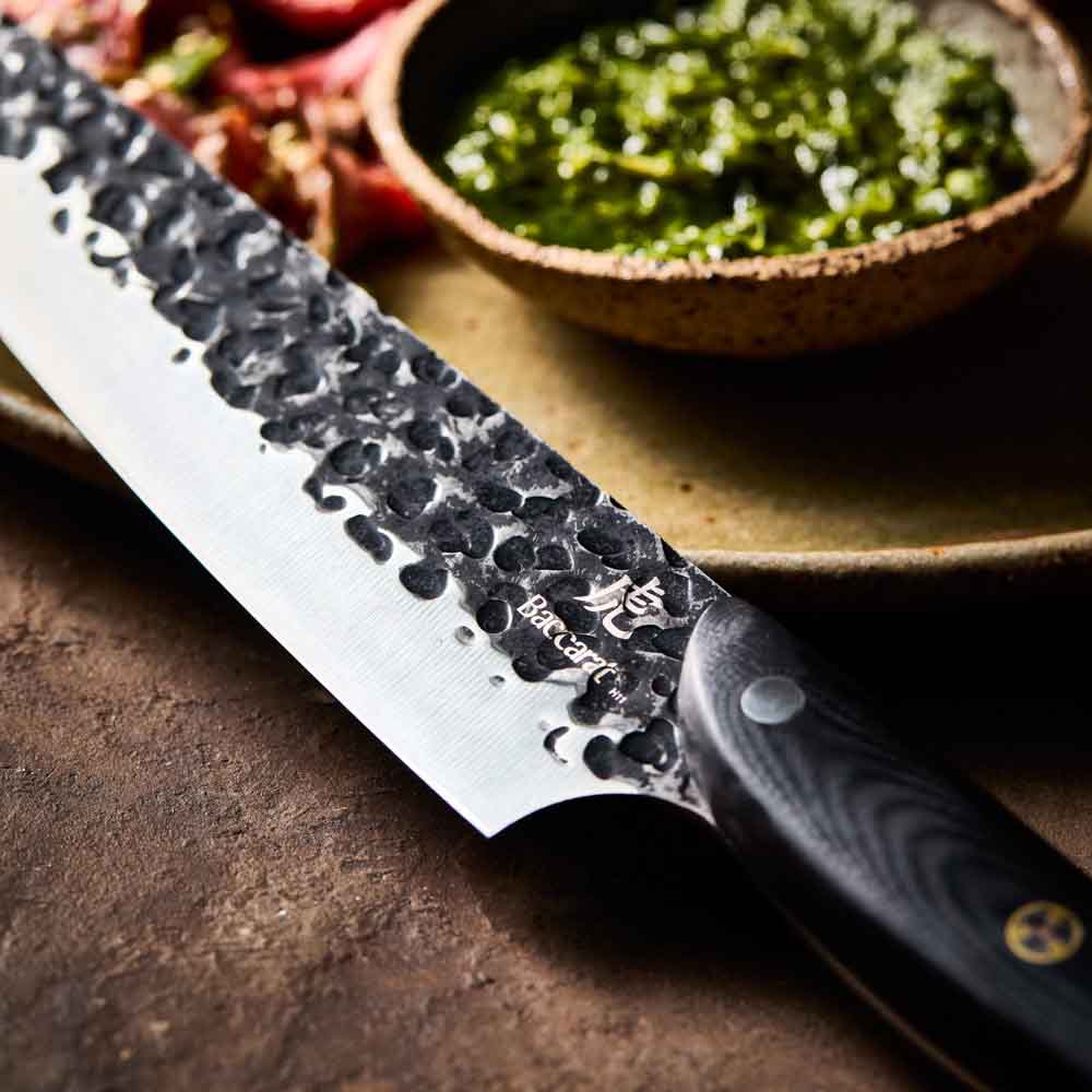 Baccarat KUROI KIBA Chefs Knife 20cm detail image at House