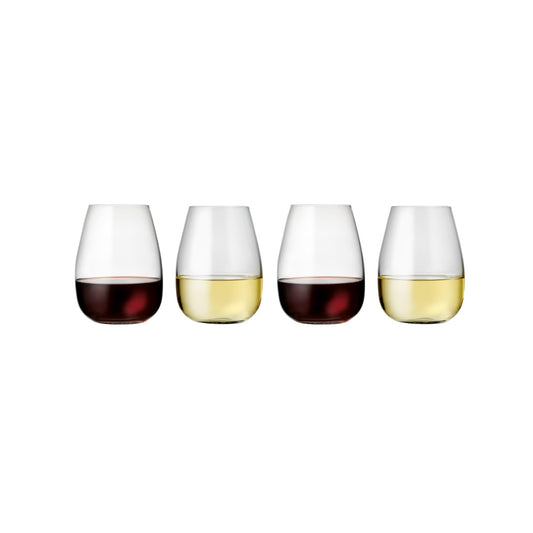 Alex Liddy Vina II Set of 4 Stemless Glasses 510ml