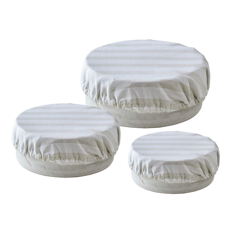 Alex Liddy Harley Set of 3 Striped Food Covers at House