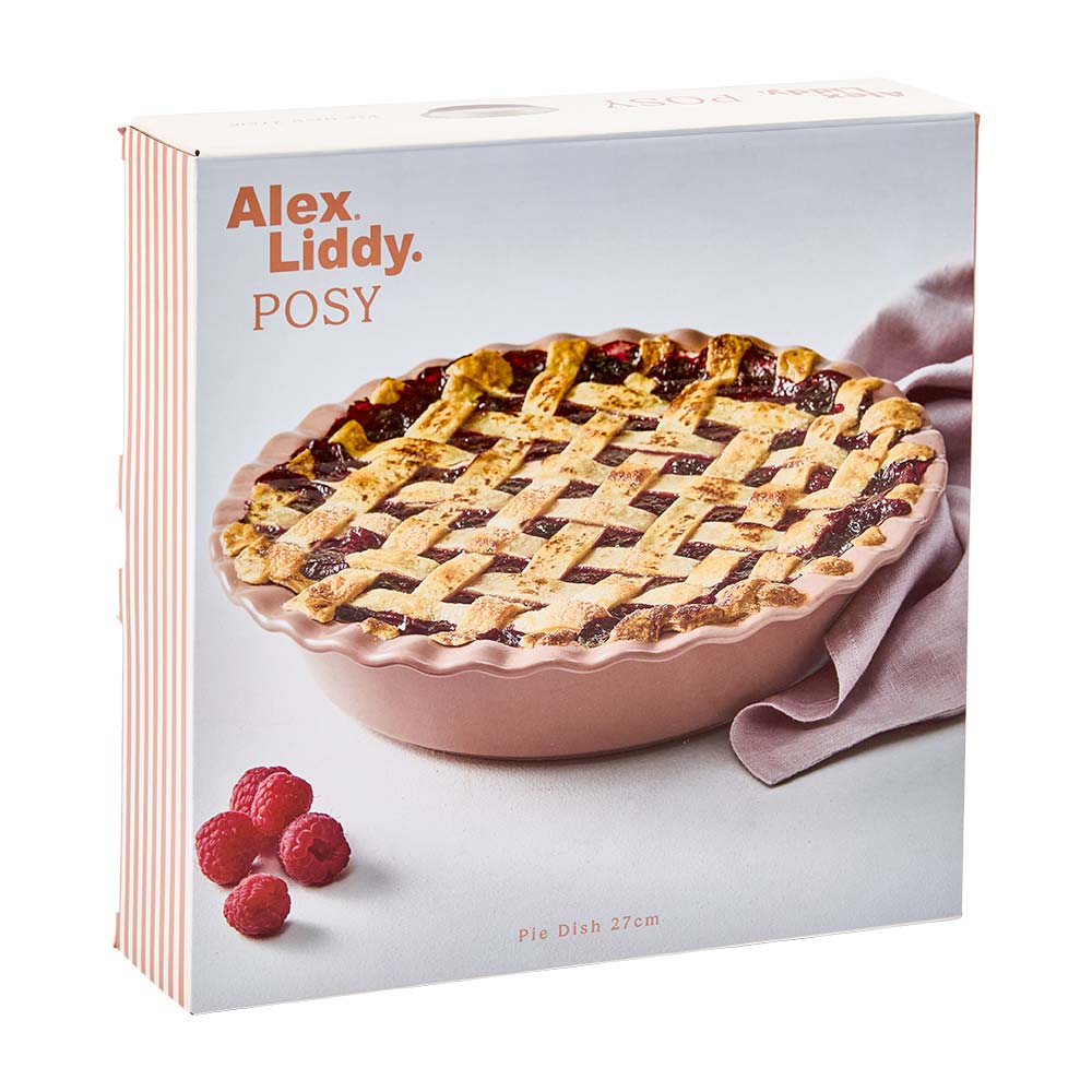 Alex Liddy Posy Pie Dish 27cm Brown at House