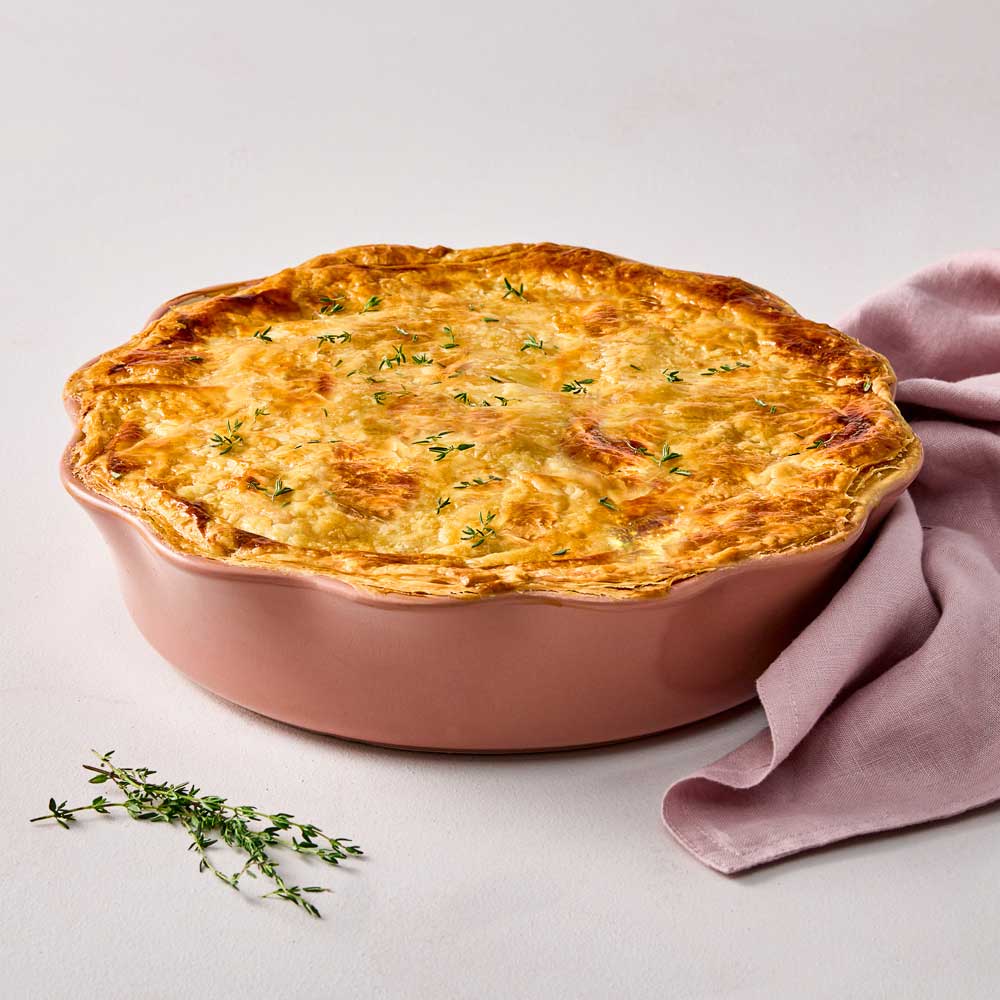 Alex Liddy Posy Round Baker Dish 27cm Brown at House