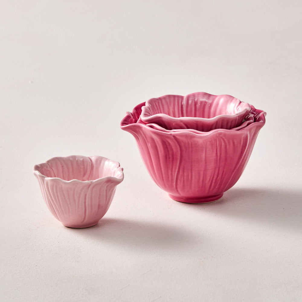 Alex Liddy Posy Set of 4 Measuring Cups Flower bud shape at House