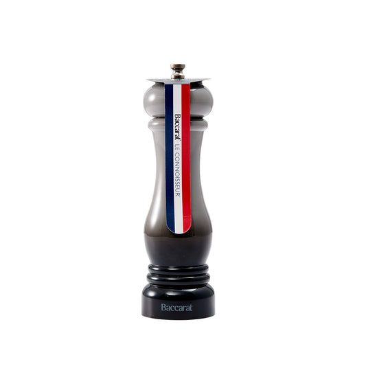 Baccarat Le Connoisseur Salt or Pepper Grinder - Limited Edition Smoke Grey at House