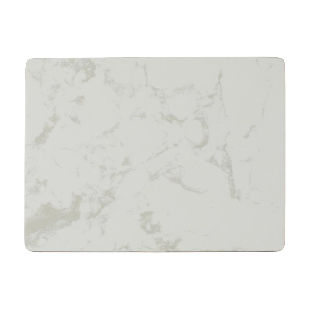 Alex Liddy Slate & Co Marble Serving Board with Set of 3 Cheese Knives - House