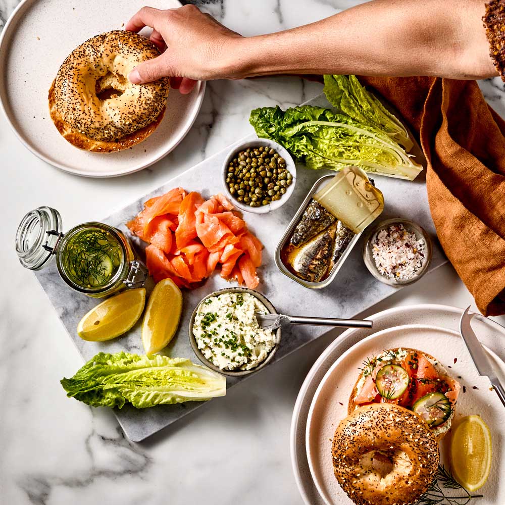 Long Marble Serving Board with Set of 2 Cheese Knives - House