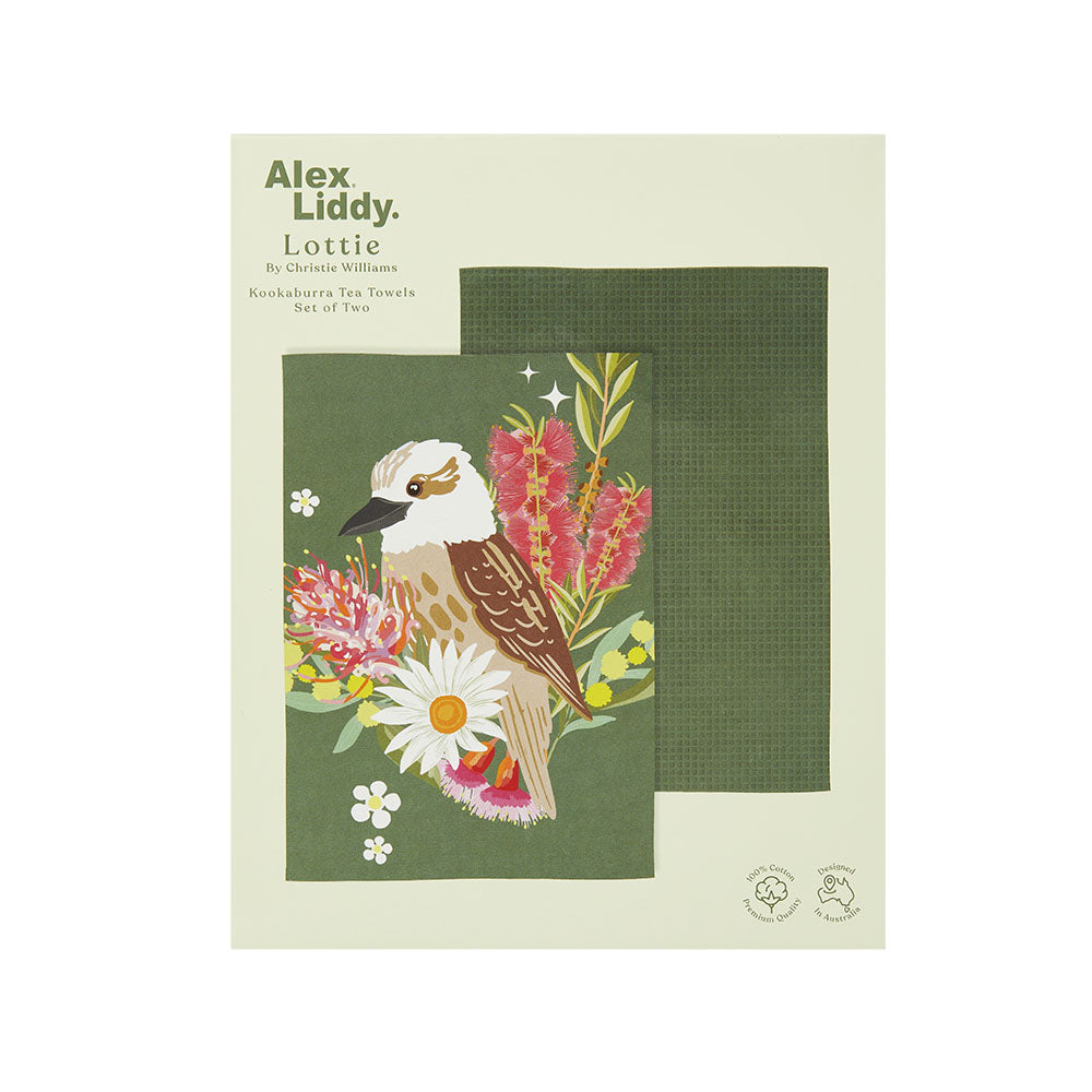 Alex Liddy Lottie Set of 2 Tea Towels