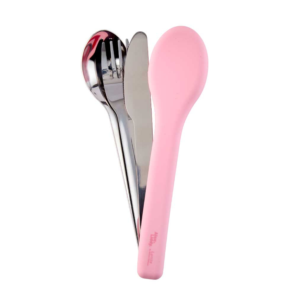 Alex Liddy Lottie Travel Cutlery Set - House