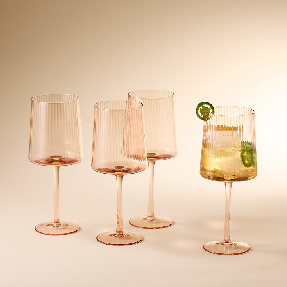 Alex Liddy Mode Set of 4 Wine Glasses 500ml