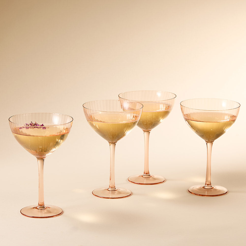 Alex Liddy Mode Set of 4 Coupe Glasses 280ml