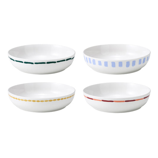 Porto Valentina Set of 4 Dinner Bowls 21.5cm
