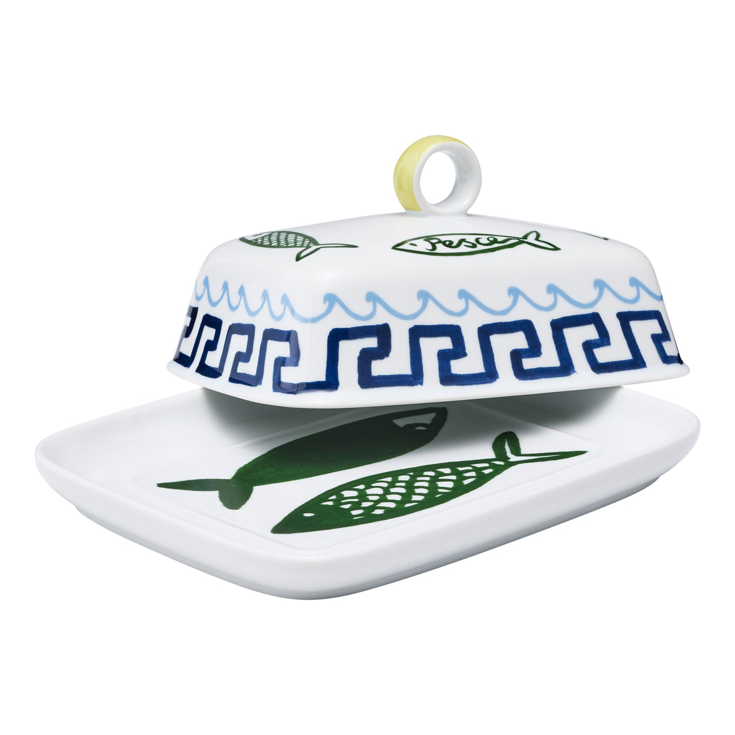 Porto Nautilus Butter Dish 14x18.5x8cm