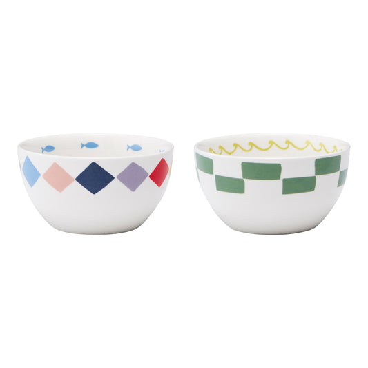 Porto Nautilus Set of 2 Dip Bowls 11x11x6cm