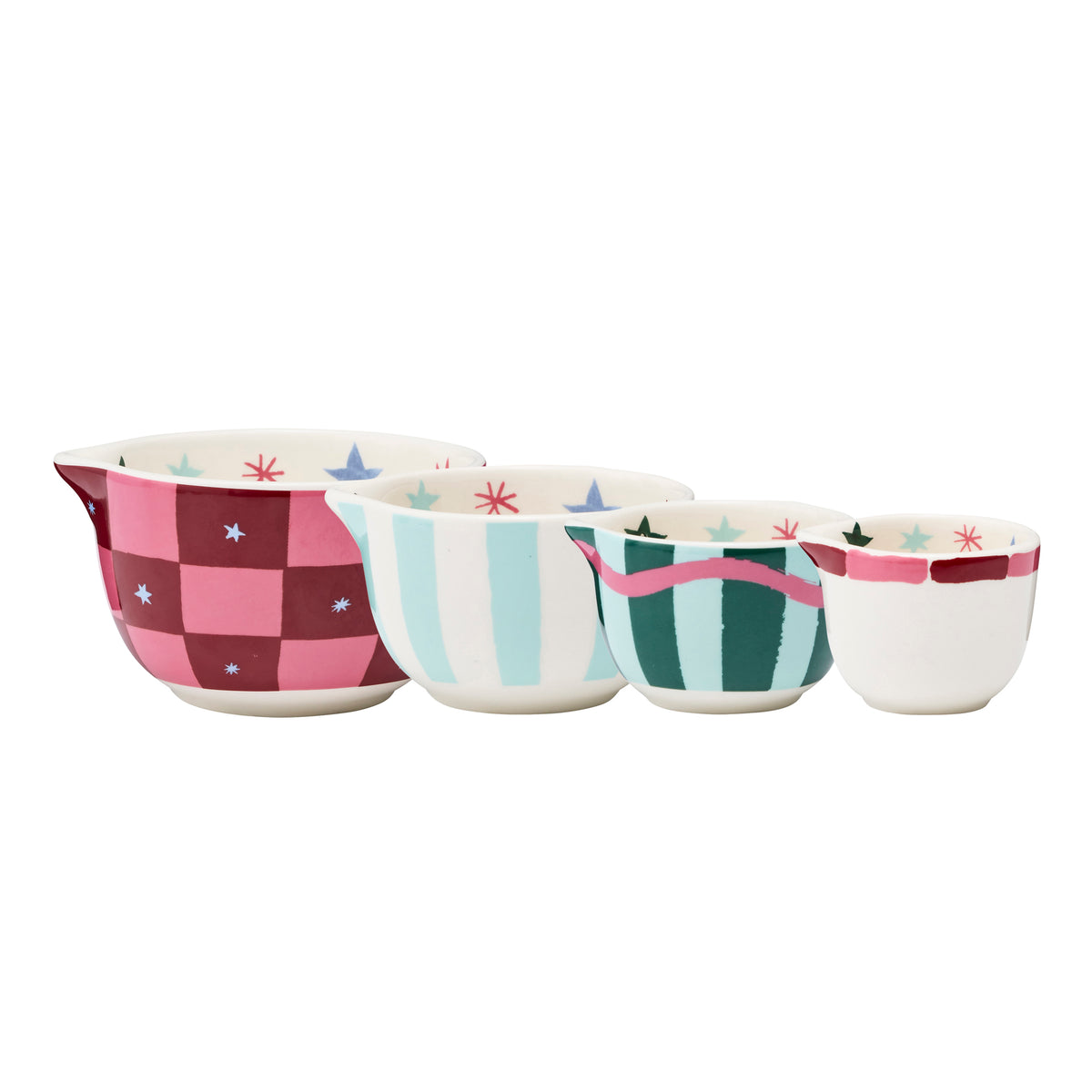 Porto Tis the Season Set of 4 Measuring Cups